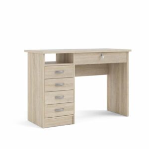 Tvilum Function Plus skrivebord - 109,3 cm - Eg struktur