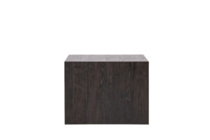 VENTURE DESIGN York sofabord, rektangulær - mokka 3D-papir MDF (80x60)