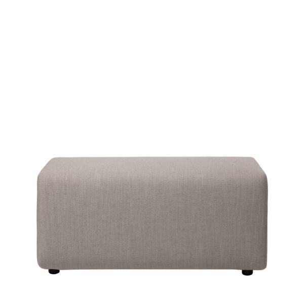 BROSTE COPENHAGEN Lagoon modulsofa puf - latte stof