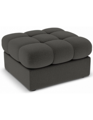 Justin puf til sofa i polyester 60 x 60 cm - Mørkegrå