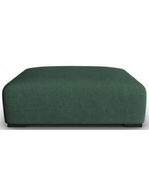 Lina puf til sofa i polyester B117 x D102 cm - Grøn