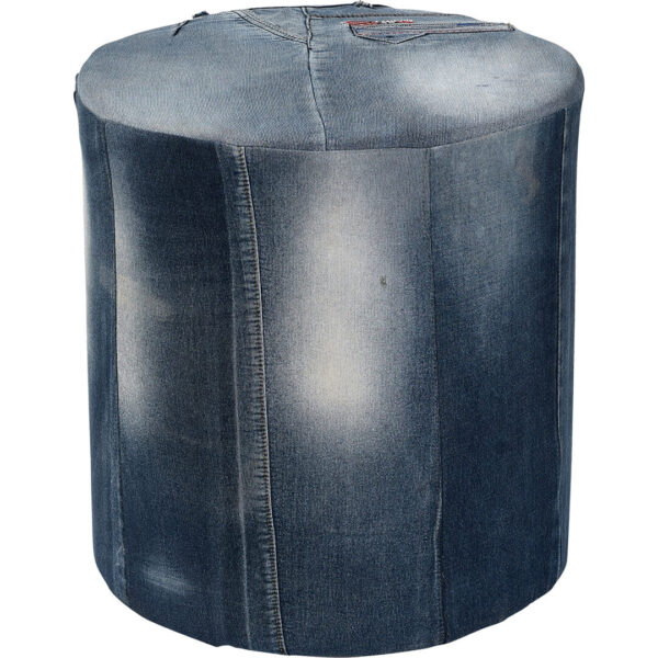 Trademark Living Denim puf - høj 46