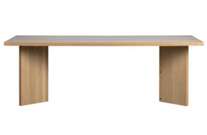 VTWONEN Angle spisebord, rektangulær - natur egetræsfinér (220x90)