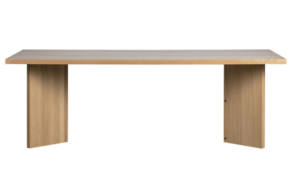 VTWONEN Angle spisebord, rektangulær - natur egetræsfinér (220x90)