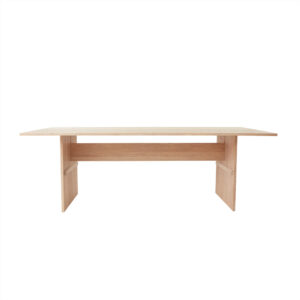 OYOY LIVING Kotai spisebord, rektangulært - hvidpigmenteret egetræ (220x100)