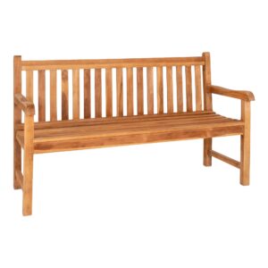 Cabo Teak Bænk - Bænk i Teak, natur, 150x62x92 cm