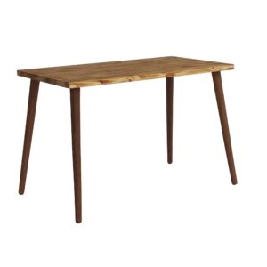 NORDVÄRK Cozy skrivebord, rektangulær - egefarvet fyrretræ/bøgetræ (110x60)