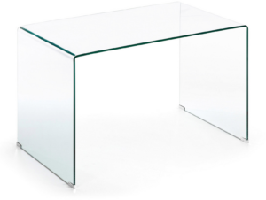 Burano, Skriveborde, klar, H76x125x70 cm, glas