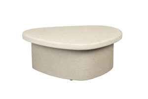 DUTCHBONE Veda sofabord, organisk - beige genbrugt marmor (74x49)