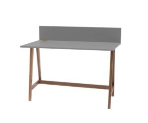 LUKA Skrivebord 110x50cm Eg / Mørkegrå