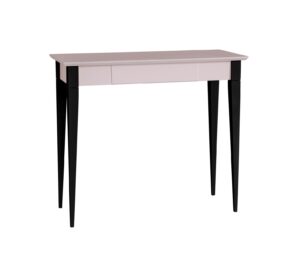 MIMO Skrivebord - 85x40cm Sorte Ben / Pink