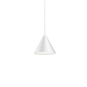 String Light cone pendel 12m m/dæmper, hvid