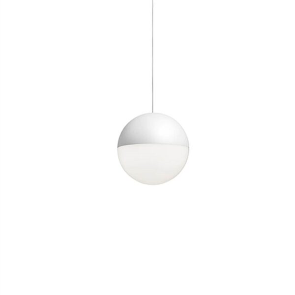 String Light sphere pendel 12m, hvid