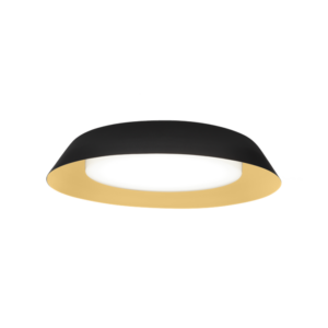 TOWNA 2.0 loftlampe, mat sort/guld